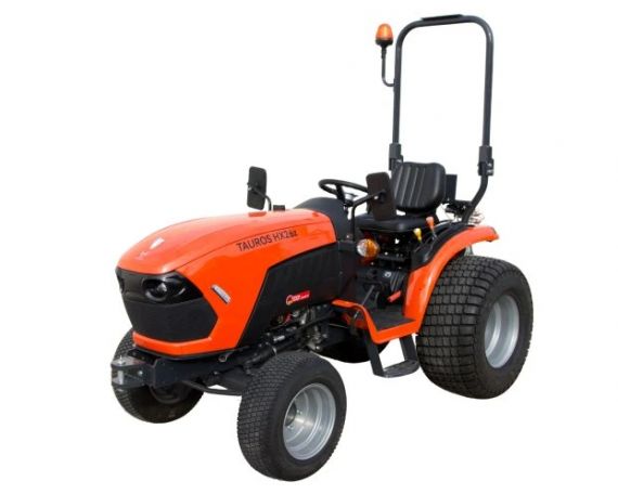 Tauros HX26z: Ideální traktor pro zahradu i komunální údržbu Hydraulický mistr: Tauros HX26z s kapacitou zvedání 750 kg